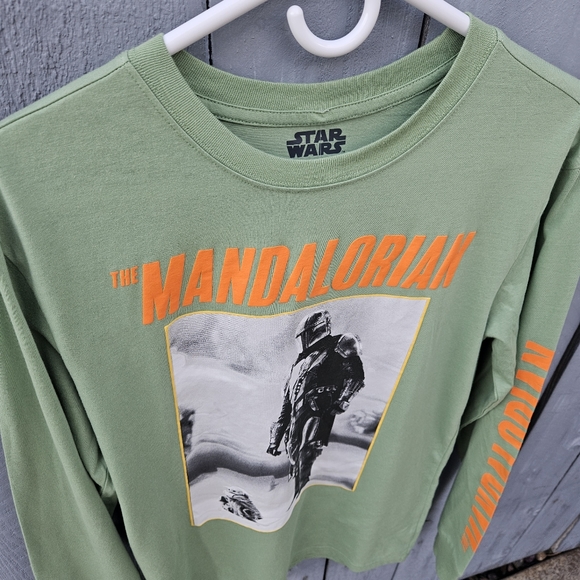 NWT Fifth Sun Star Wars The Mandalorian Long Sleeve - Picture 3 of 7